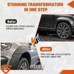 Pour Ford Ranger T7 T8 2015-2022 Wildtrak élargisseurs d'ailes kit carrosserie large<br/> 
