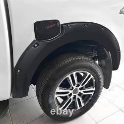 Pour Ford Ranger T7 T8 2016-2022 Wildtrak élargisseurs d’ailes kit carrosserie large
 	 <br/>
 