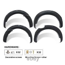Pour Ford Ranger T7 T8 2016-2022 Wildtrak élargisseurs d’ailes kit carrosserie large	<br/> 