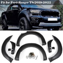 Pour Ford Ranger T8 2019-2022 Ensemble d'extensions d'ailes larges Kits de carrosserie Style