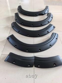 Pour Ford Ranger T9 2022+ Wildtrack élargisseurs d’ailes noirs larges 4 pièces