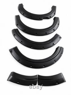 Pour Ford Ranger T9 2022+ Wildtrak, élargisseurs d'ailes noirs larges, 4 pièces