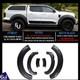 Pour Ford Ranger T9 2022+ Xlt Xl Xls &eacute;largisseurs D'ailes Larges En Noir Mat