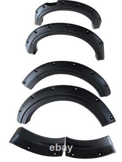 Pour Ford Ranger T9 2022+ XLT XL XLS élargisseurs d'ailes larges en noir mat