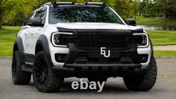 Pour Ford Ranger T9 2022+ XLT XL XLS élargisseurs d'ailes larges en noir mat