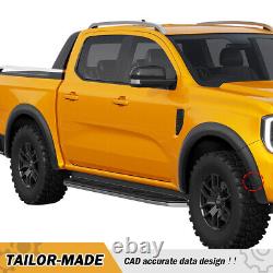 Pour Ford Ranger Wildtrak 2023-2024 T9 Kit d'élargissement d'ailes de roues Fender Flares Wide Body