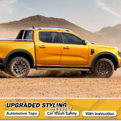 Pour Ford Ranger Wildtrak 2023-2024 T9 Kit d'élargissement d'ailes de roues Fender Flares Wide Body