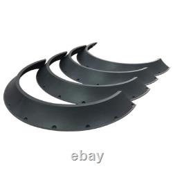Pour Ford Transit 4x Élargisseurs d’ailes flexibles Extra larges passages de roue carrosserie noire