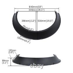 Pour Mazda 3 MazdaSpeed3 Ailes Élargies Kit Carrosserie Extra Large Arches de Roues 4Pcs 4.5