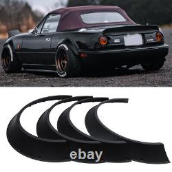 Pour Mazda Mx5 Miata Mk1 Mk2 Car Fender Flares Roue Arches Extension Large Arches