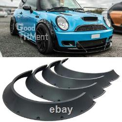 Pour Mini Cooper R50 R53 R56 Ailes Extra Larges Extensions d'Arches de Roues de Carrosserie