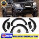 Pour Nissan Navara D23 Np300 2014-2020 Kit D'élargissement D'arches De Roues Noires Mates