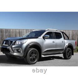 Pour Nissan Navara D23 Np300 14-20 Élargisseurs d'aile noirs larges garniture Royaume-Uni