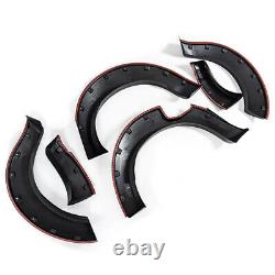 Pour Nissan Navara D23 Np300 14-20 Élargisseurs d'aile noirs larges garniture Royaume-Uni