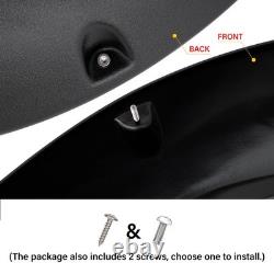 Pour Nissan Navara D40 2011-2014 pickup 4 portes kit d'élargisseurs d'ailes larges de roue noir
