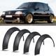 Pour Peugeot 205 206 207 208 4x Élargisseurs D'ailes Kits De Carrosserie Extra Larges Arches De Roue
