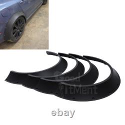 Pour SUV Berline 4 pièces élargisseurs d'ailes flares de carrosserie extra larges universels pare-boue