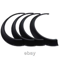 Pour SUV Berline 4 pièces élargisseurs d'ailes flares de carrosserie extra larges universels pare-boue