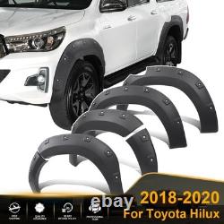 Pour Toyota Hilux 2018-2020 Invincible X Élargisseurs d’ailes larges Kit carrosserie 		<br/>
