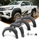 Pour Toyota Hilux 2018-2020 Invincible X &eacute;largisseurs D'ailes Kit Carrosserie Noir Mat