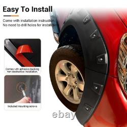 Pour Toyota Hilux 2018-2020 Invincible X élargisseurs d'ailes kit carrosserie noir mat