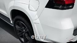 Pour Toyota Land Cruiser Prado 2017+ Wide Body Wheel Arch Extender Flares