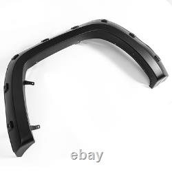 Pour VW Amarok 2010-20, élargisseurs d'ailes avant et arrière noirs, kits de carrosserie <br/>