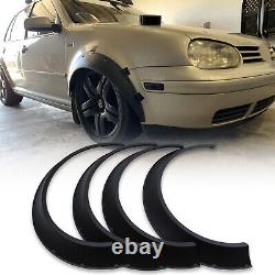 Pour VW JETTA GOLF MK4 MK5 MK6 Ailes élargisseurs d'ailes Arches de roues Kit de carrosserie large