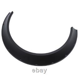 Pour VW Scirocco Noir 4.5 élargisseurs d'aile kit carrosserie extra large