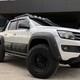 Pour Vw Amarok 2010-20 élargissements D'ailes Avant Et Arrière, Kit De Carrosserie Noir