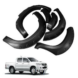 Pour les extensions d'ailes de roue élargies de carrosserie large pour Toyota Hilux Vigo 2012-2015 au Royaume-Uni