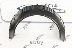 Universal Fender Flares Jdm Style Wide Body Kit Wheel Arches 70 MM 2.7 Pouces