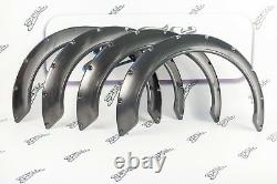 Universal Fender Flares Wide Body Kit Wheel Arches 100 MM 3.9 Inch Abs Plastique