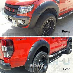 Wide Arch Kit Fender Flares/wheel Arch Pour Ford Ranger T6 Raptor 2012-2015 Royaume-uni