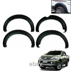 Wide Wheel Arches Fender Flares Extension Pour S'adapter À Mitsubishi L200 2016-2019